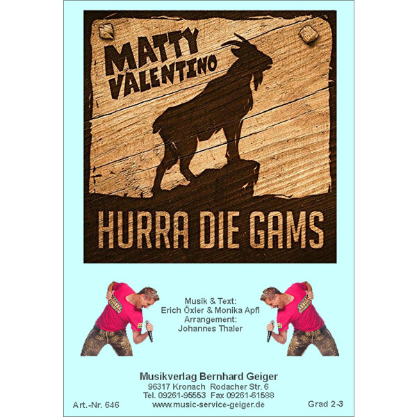 Hurra die Gams - Matty Valentino (Bigband)