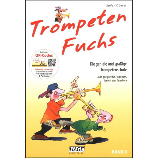 Trompeten Fuchs Band 2 mit Download-Code