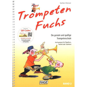 Trompeten Fuchs Band 2 mit Download-Code
