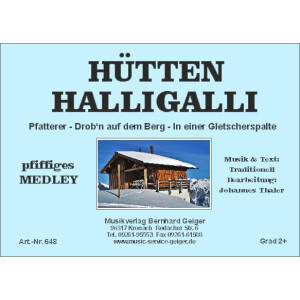 Hütten Halligalli (Medley) (Blasmusik)
