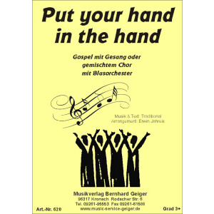 Put your hand in the hand (gospel song) - Singing Score...