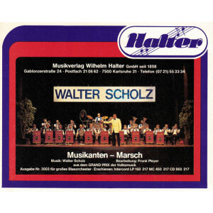 Musikanten-Marsch (Walter Scholz)