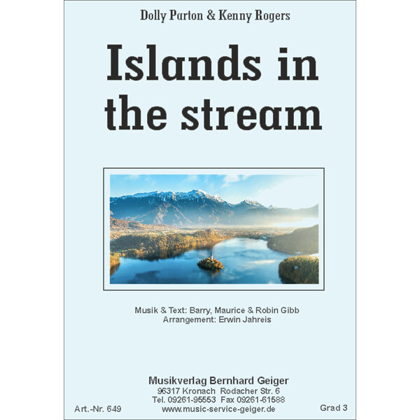 Islands in the stream - Duett (Bigband)