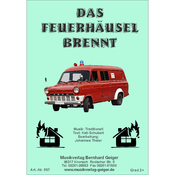 Das Feuerhäusel brennt (Blasmusik)