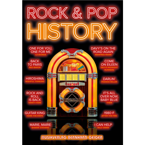 Rock & Pop History Songbook, 29,90
