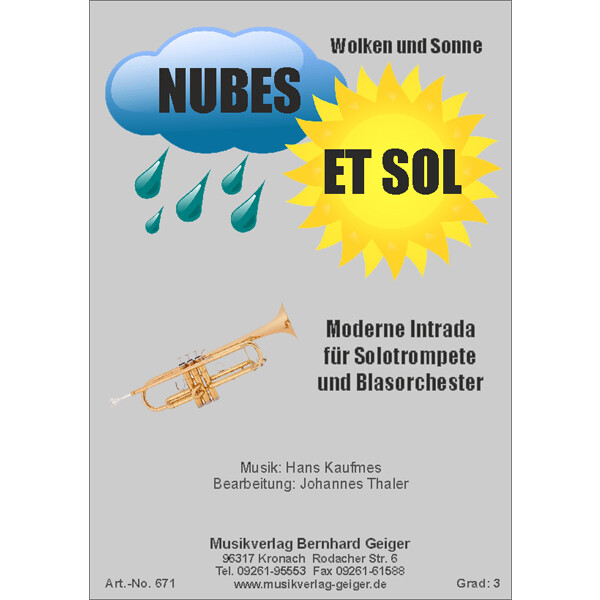 Nubes et Sol - Wolken und Sonne (Blasmusik)