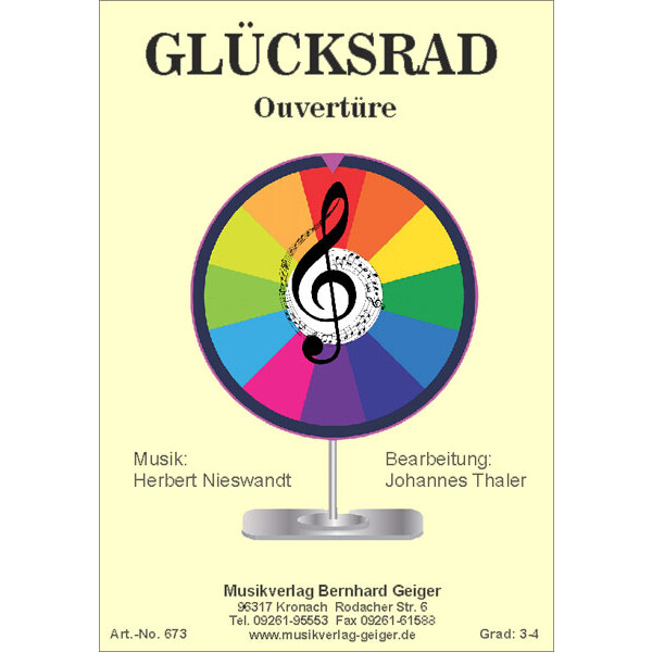 Glücksrad (Overture) - Large Wind Orchestra