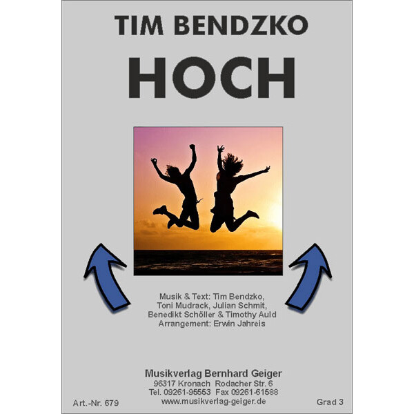 Hoch - Tim Bendzko (Blasmusik)