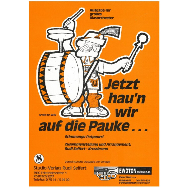 Jetzt hau´n wir auf die Pauke