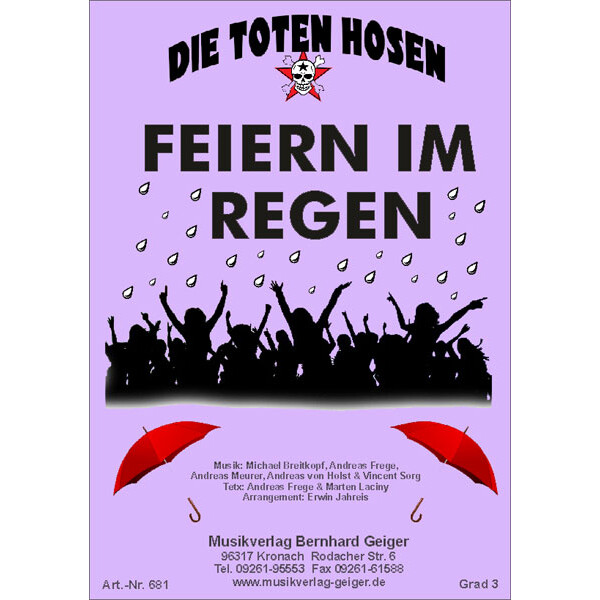 Feiern im Regen - Die Toten Hosen (Bigband)