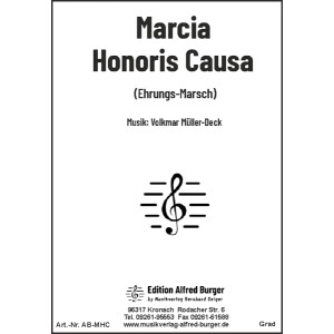 Marcia Honoris Causa (Ehrungs-Marsch)