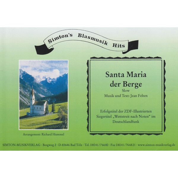 Santa Maria der Berge, Solo für Trompete