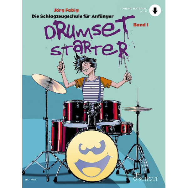 Drumset Starter 1 mit CD (Jörg Fabig)