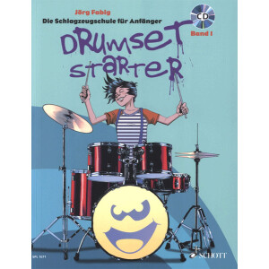Drumset Starter 1 mit CD (Jörg Fabig)