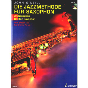 Die Jazzmethode für Saxophon (Alt) (ONeill) mit CD