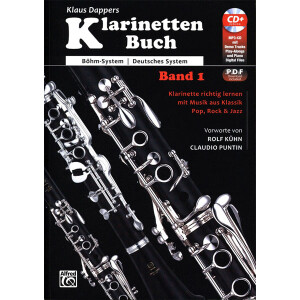 Klaus Dappers Klarinettenbuch mit CD