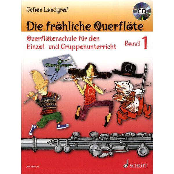 Die fröhliche Querflöte 1 mit Download-Code