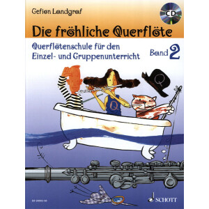 Die fr&ouml;hliche Querfl&ouml;te 2 with CD