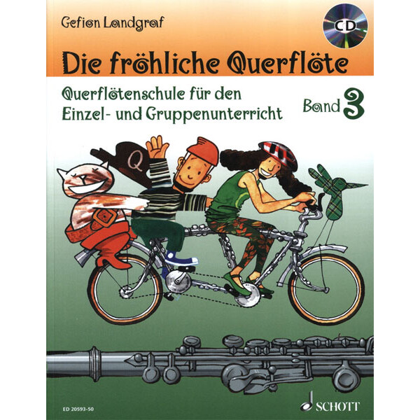 Die fröhliche Querflöte 3 with CD