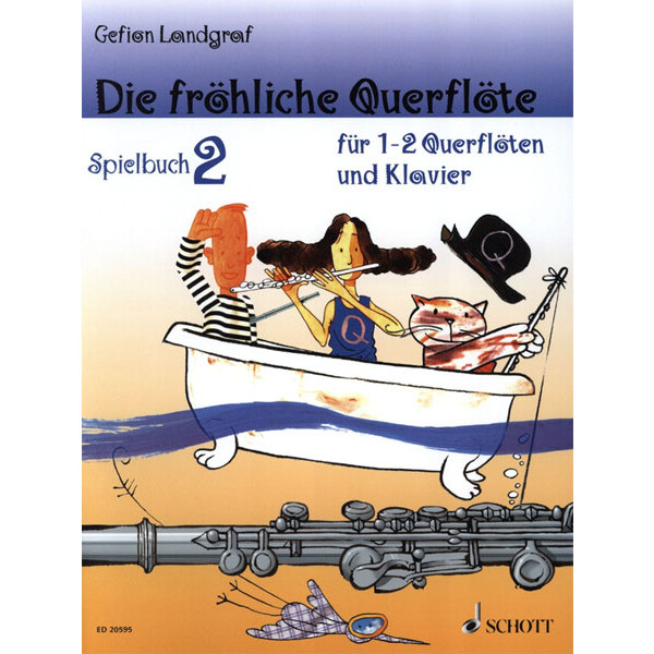 Die fröhliche Querflöte – Spielbuch 2