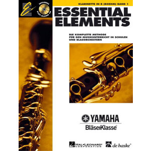Essential Elements Band 1 - Klarinette Boehm System mit CD
