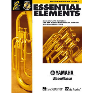 Essential Elements Band 1 - Bariton / Euphonium in C mit CD