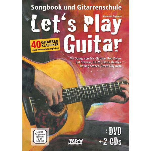 Lets Play Guitar Band 1 mit 2 CDs