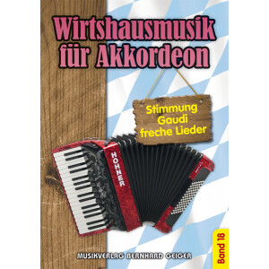 Wirtshausmusik für Akkordeon - Band 18