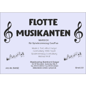 Flotte Musikanten (Marsch) - Marching Band