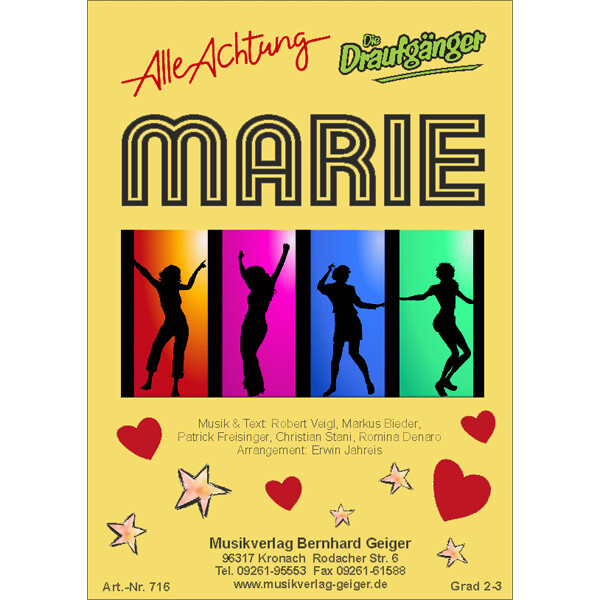 Marie - Alle Achtung / Draufgänger