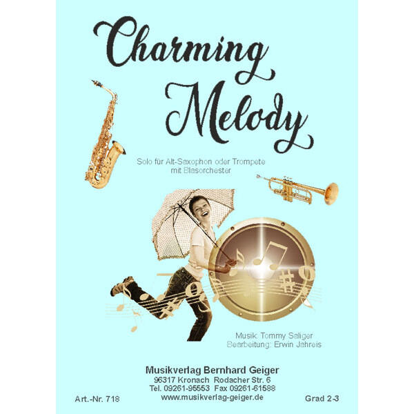 Charming Melody - Solo for Saxophone  or Trumpet