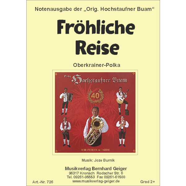 18. Fröhliche Reise  - Orig. Hochstaufner Buam