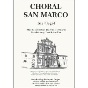 Choral San Marco für Orgel