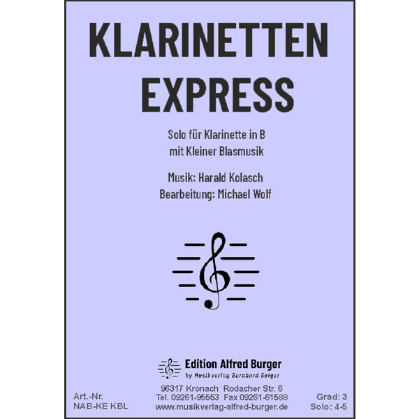 Kopie von Klarinetten Express (Kolasch)