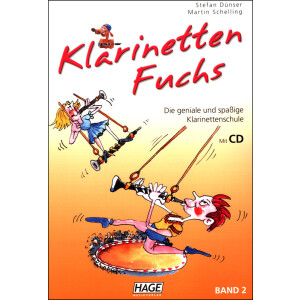 Kopie von Klarinetten Fuchs Band 1 mit CD
