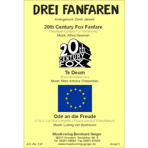 Drei Fanfaren (20th Century Fox Fanfare / Eurovisionsmelodie / Europahymne)