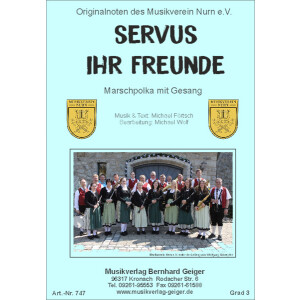 Servus ihr Freunde (Marsch-Polka) (Kleine Blasmusik)