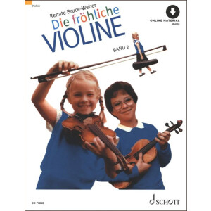 Die fröhliche Violine Band 2 inkl. Online Audio-Datei