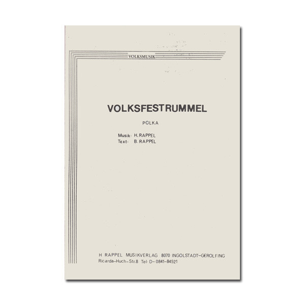 Volksfestrummel (Polka)