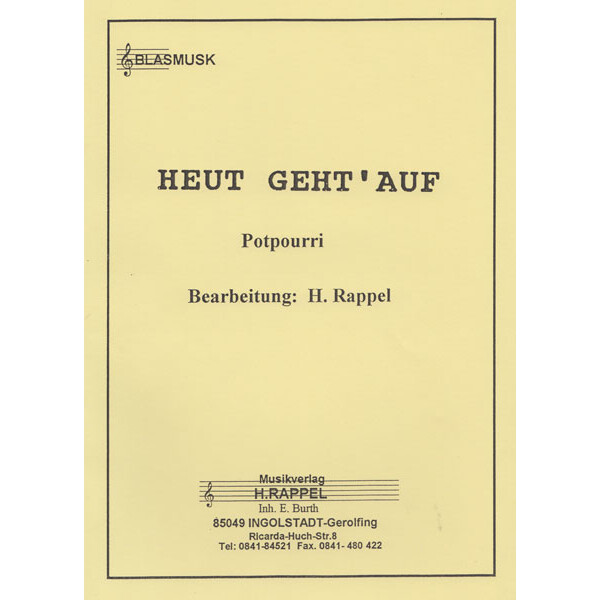 Heut gehts auf (Potpourri)