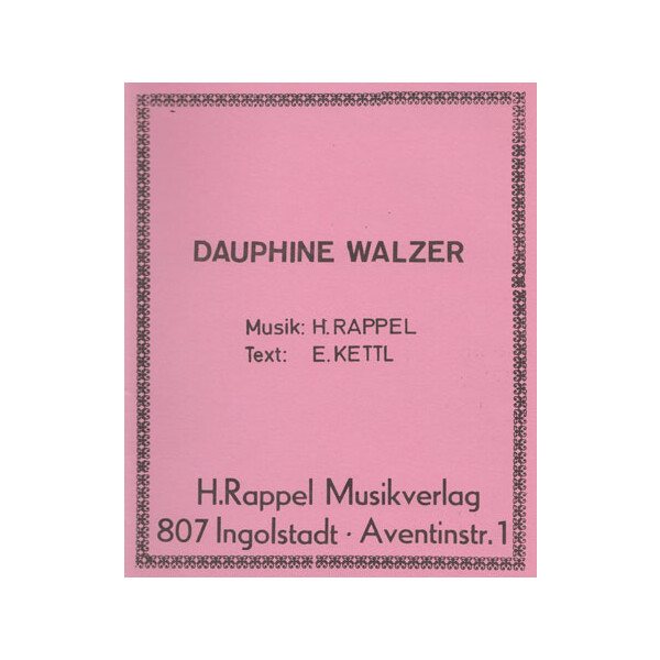 Dauphine Walzer