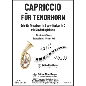Capriccio für Tenorhorn (Adolf Angst) (Tenorhorn und...