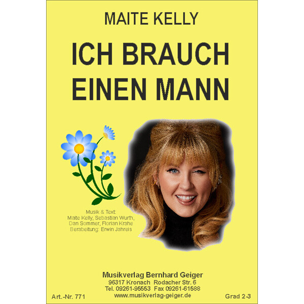 Ich brauch einen Mann - Maite Kelly (Concert Band)