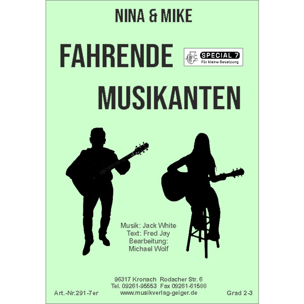 Fahrende Musikanten - Nina & Mike (7er Besetzung)