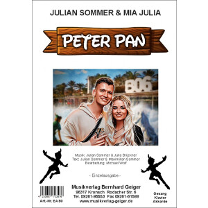 Peter Pan - Julian Sommer & Mia Julia (Einzelausgabe)