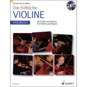 Die fr&ouml;hliche Violine Spielbuch 2 mit CD