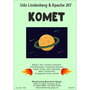 3. Komet - Udo Lindenberg & Apache 207 (Blasmusik)