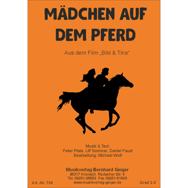 Mädchen auf dem Pferd (Bibi & Tina) (Blasmusik)