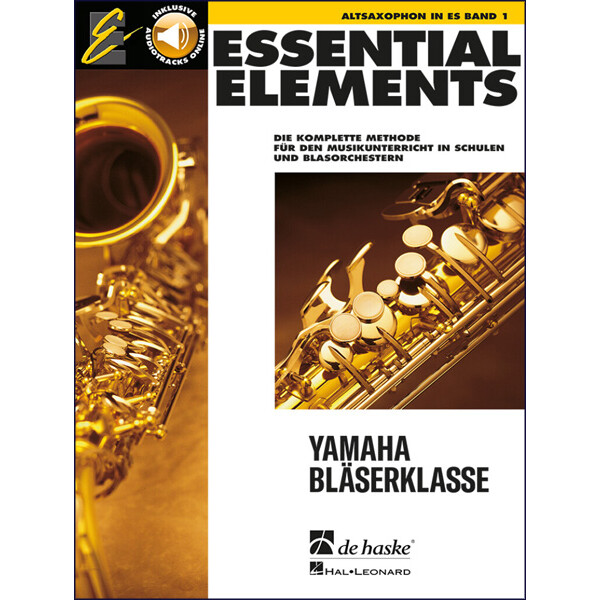 Kopie von Essential Elements Band 1 - Alt-Saxophon mit CD