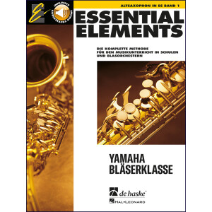 Essential Elements Band 1 - Alt-Saxophon mit Audio-Online